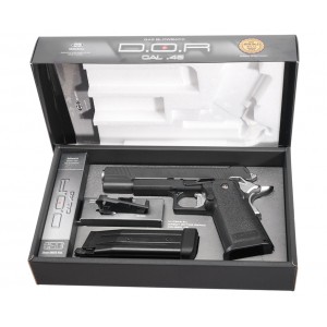 Страйкбольный пистолет TOKYO MARUI COLT 1911 Hi-Capa 5.1 D.O.R, GBB, пластик, черный, 142924